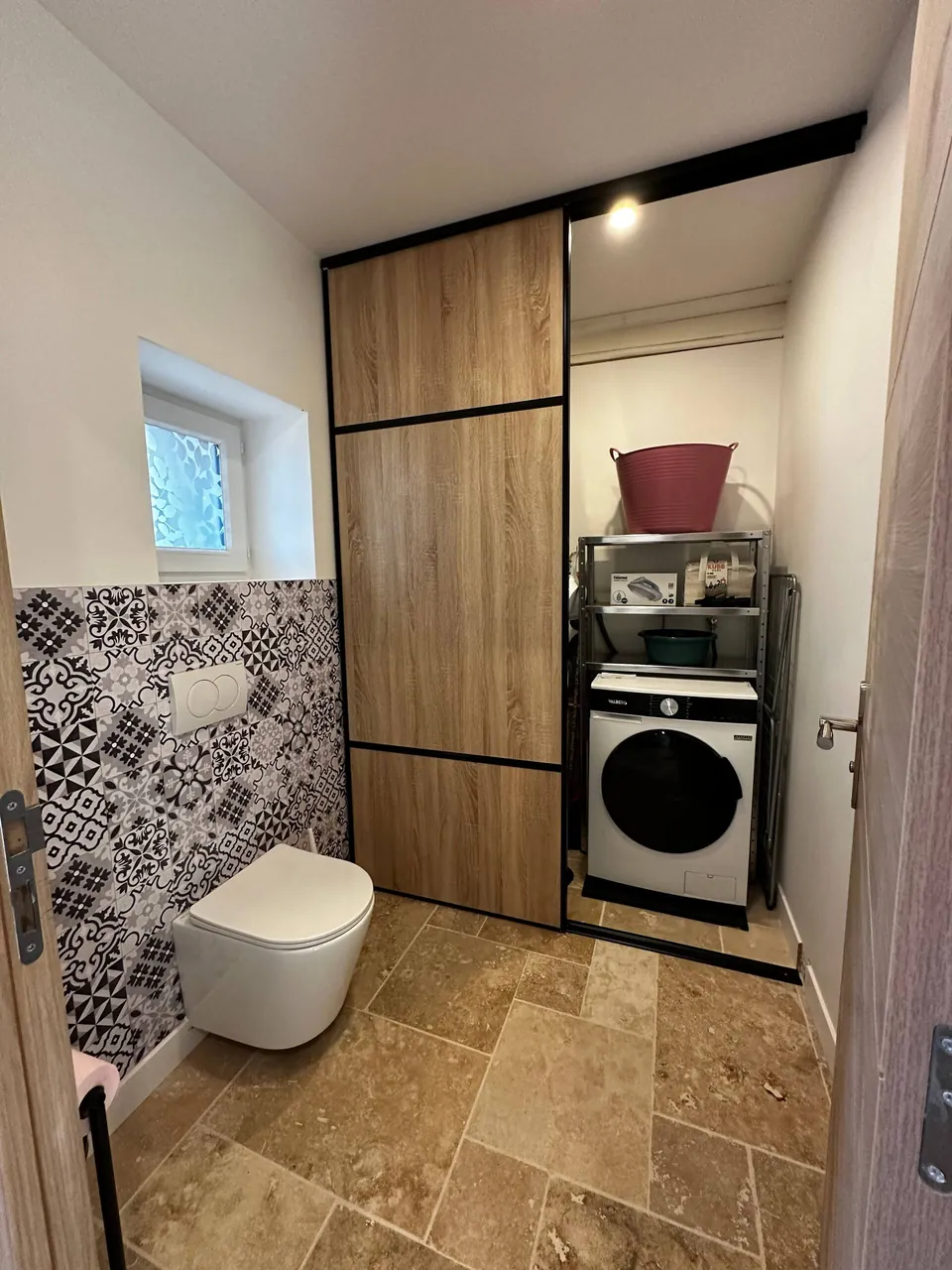 Les toilettes et le lave-linge de Machupicchu