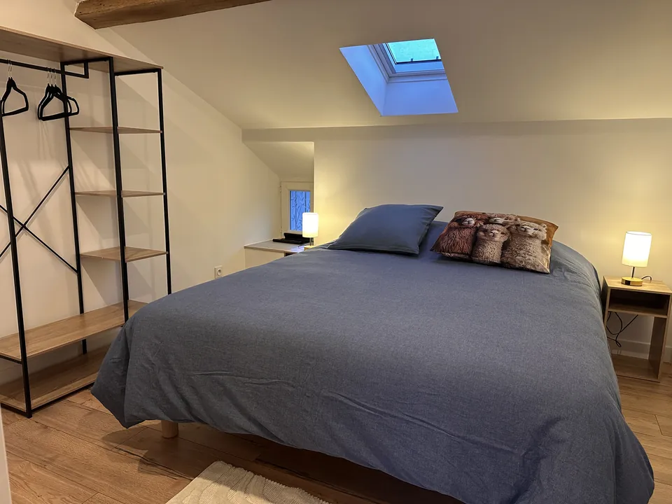 Une chambre de Titicaca sous les poutres